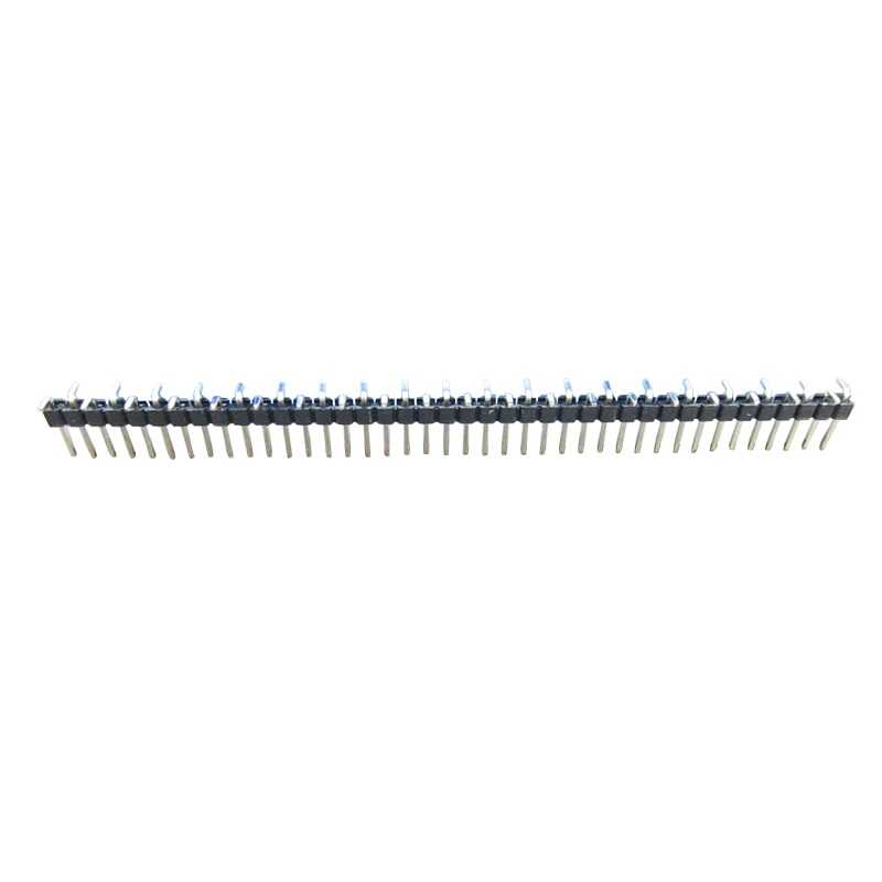 2.54mm 1×40 Pin Male Single Row SMT Header Strip (Pack of 5)