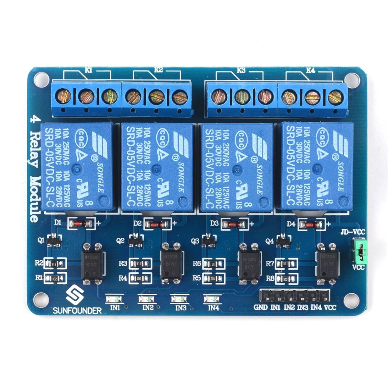 4 Channel Relay Module
