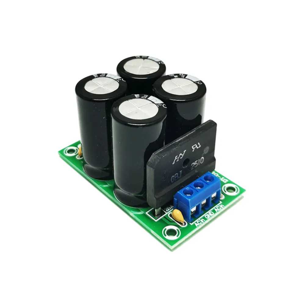 50V 4700uF Dual Power Supply Rectifier Filter Supply Power Board 25A