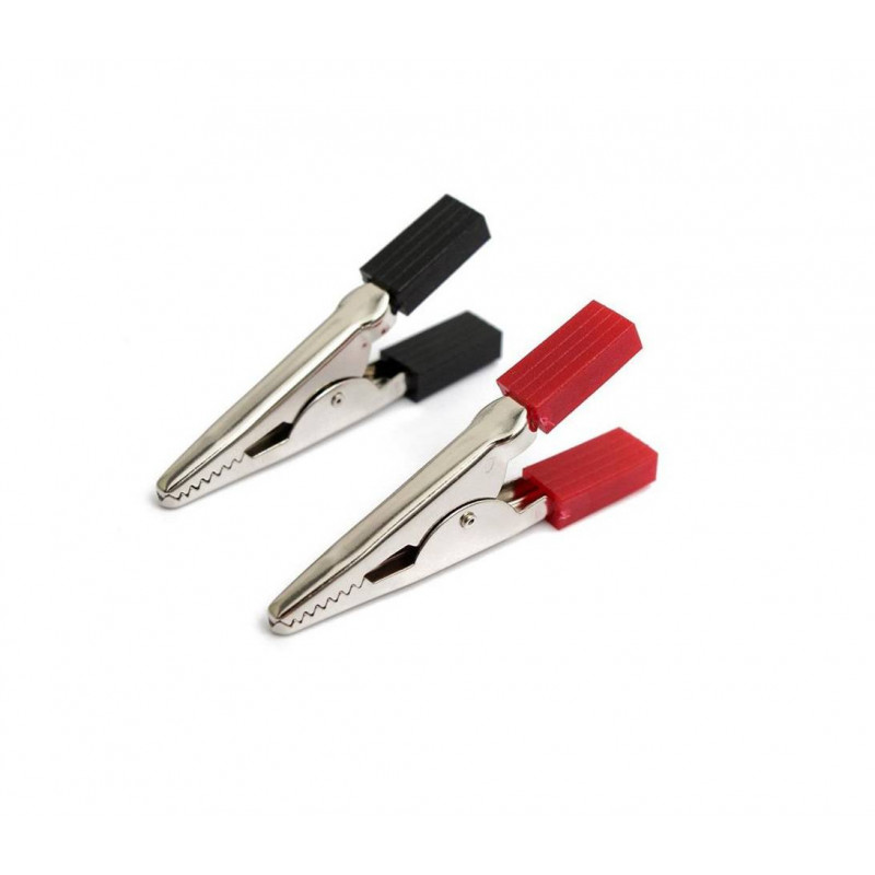 Crocodile Alligator Clip Battery Clip Pair Of 2