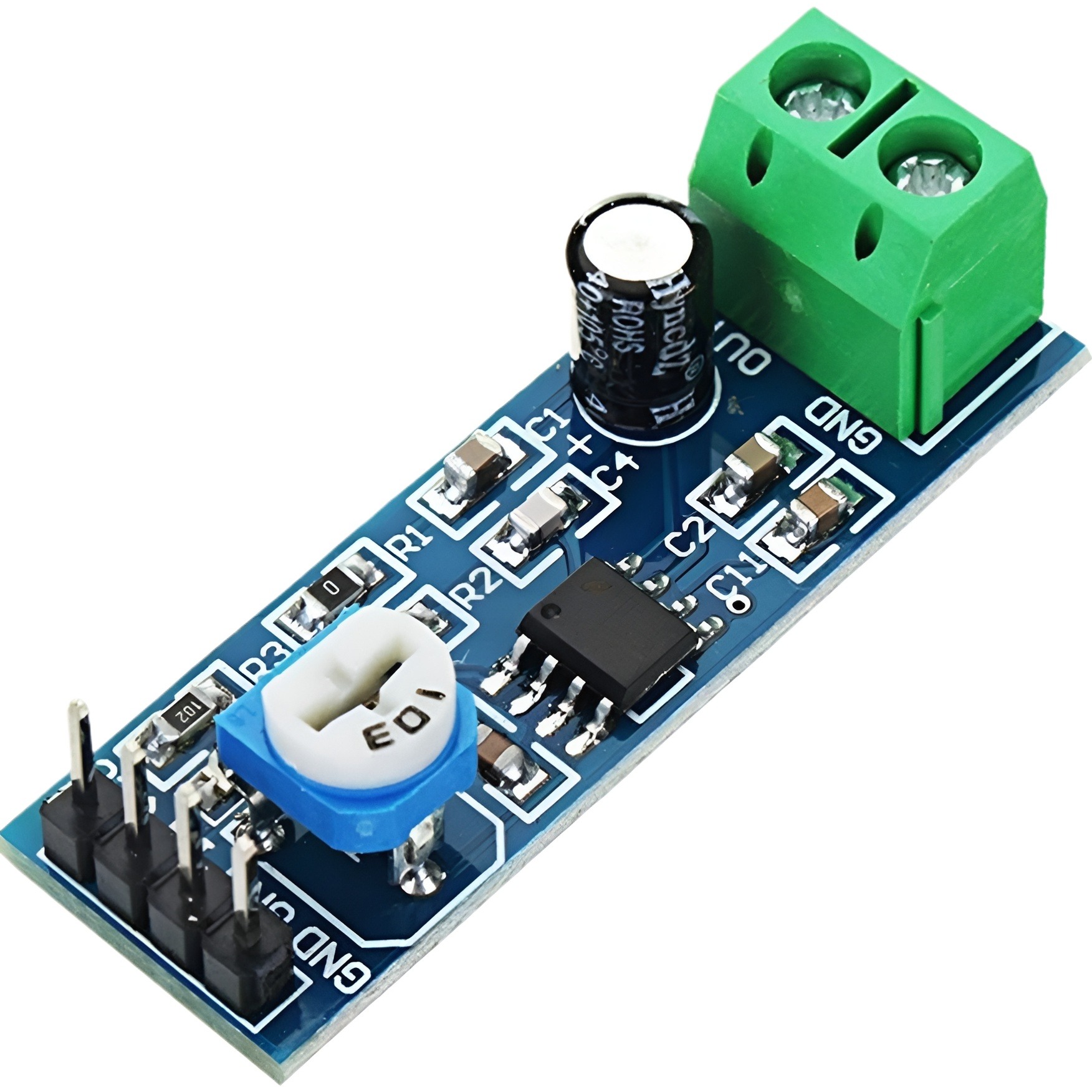Lm386 Audio Amplifier Module