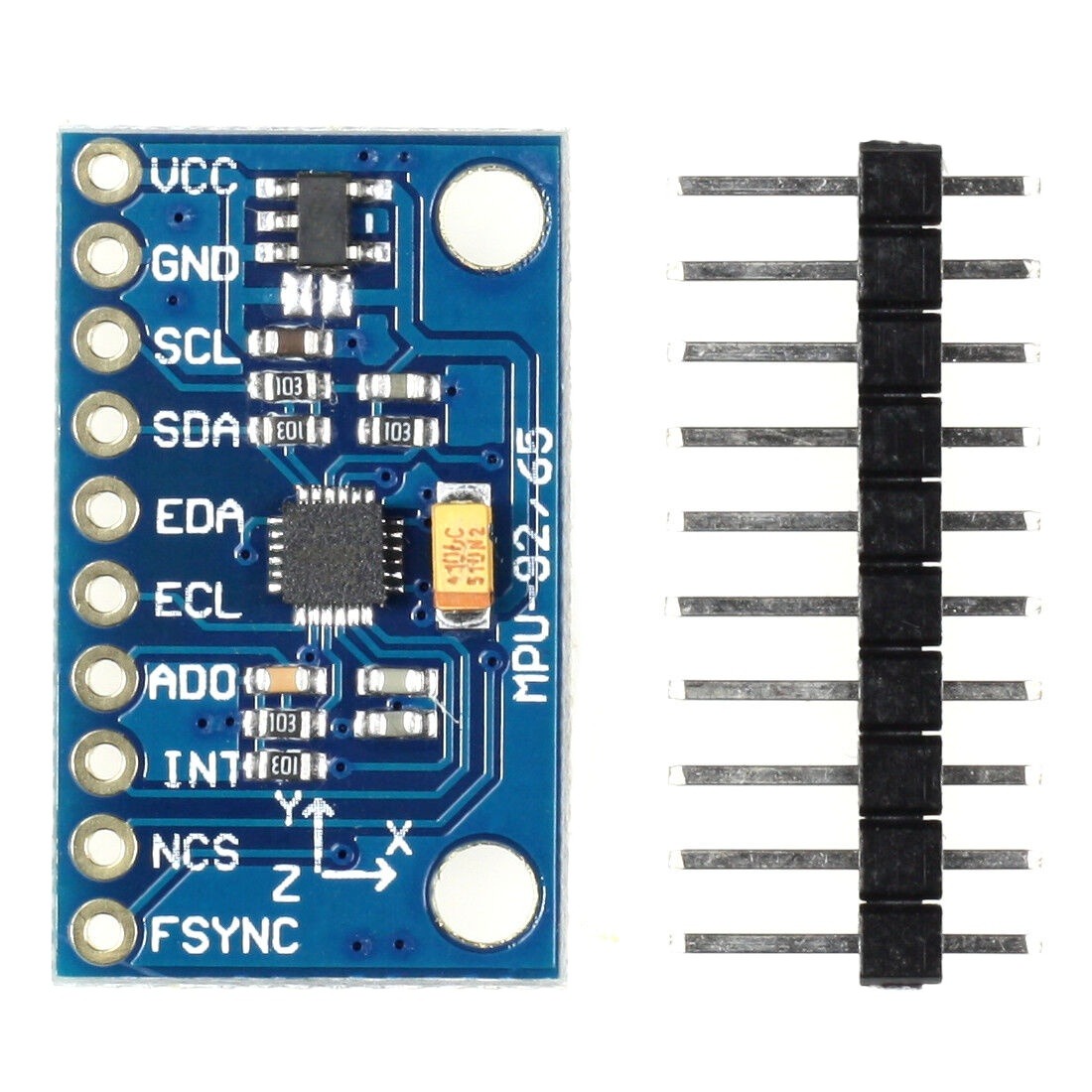 MPU 92/65 Gyroscope and accelerometer module 3 axis