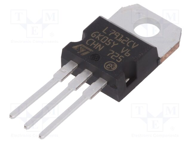 STMicroelectronics L7912CV Negative Voltage Regulator