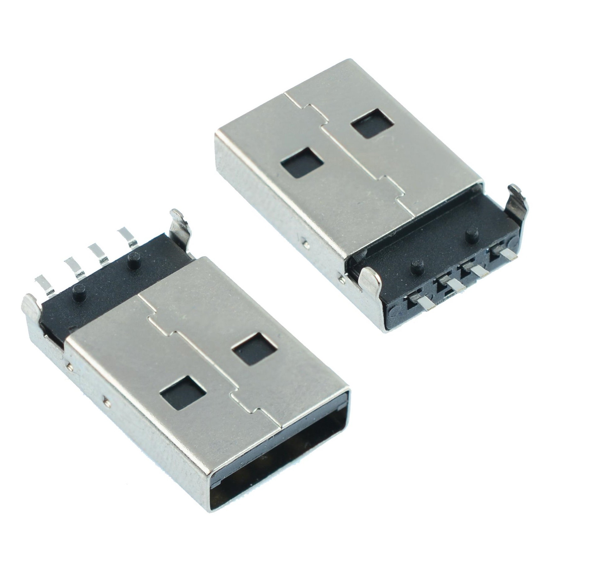 Usb Jack Male For Pcb Mount