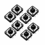 12x12x7.3mm Tactile Push Button Switch-10Pcs. 2 RoboNepal Buy in Nepal 12X12X7.3Mm Tactile Push Button Switch RoboNepal.com Nepal Buy in Nepal