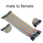 Male to Female Jumper Wires 40 Pin 30cm 2 RoboNepal Buy in Nepal Buy Male To Female Jumper Wires 40 Pin 30Cm RoboNepal.com Nepal Buy in Nepal