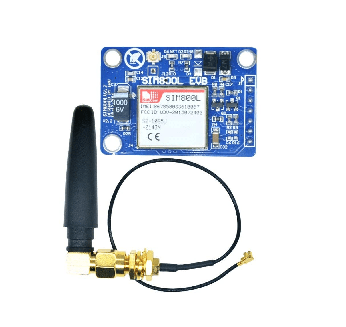 Sim800L V2 5V Wireless Gsm Gprs Module Quad-Band With Antenna RoboNepal.com Nepal Buy in Nepal Sim800L V2 5V Wireless Gsm Gprs Module Quad-Band With Antenna RoboNepal.com Nepal Buy in Nepal