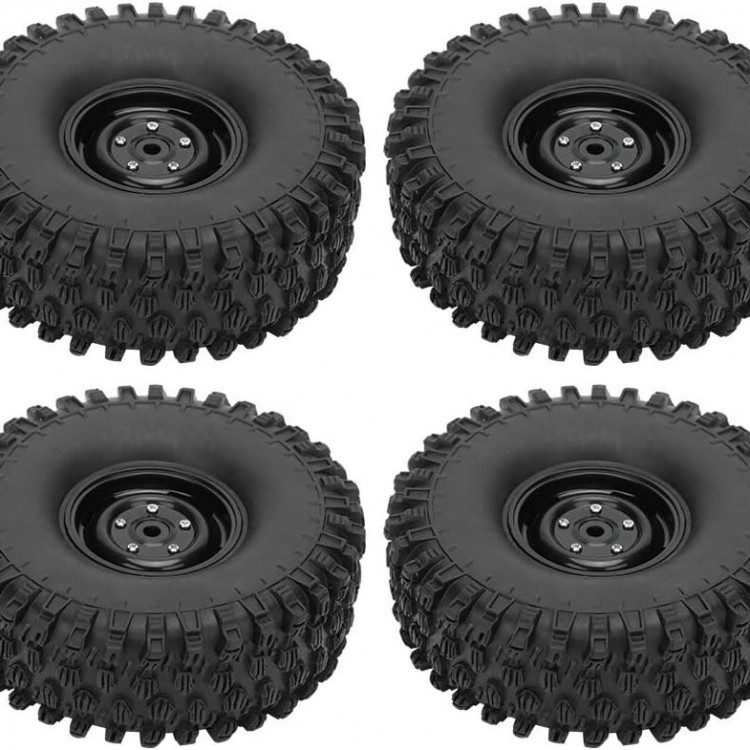 1/10 simulated climbing wheel 1.9 inch climbing car tire including wheel hub and tire skin SCX10 90046 D90 (4 PIECES)