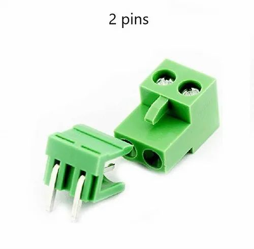 2 Pin Terminal Block Green (pair)