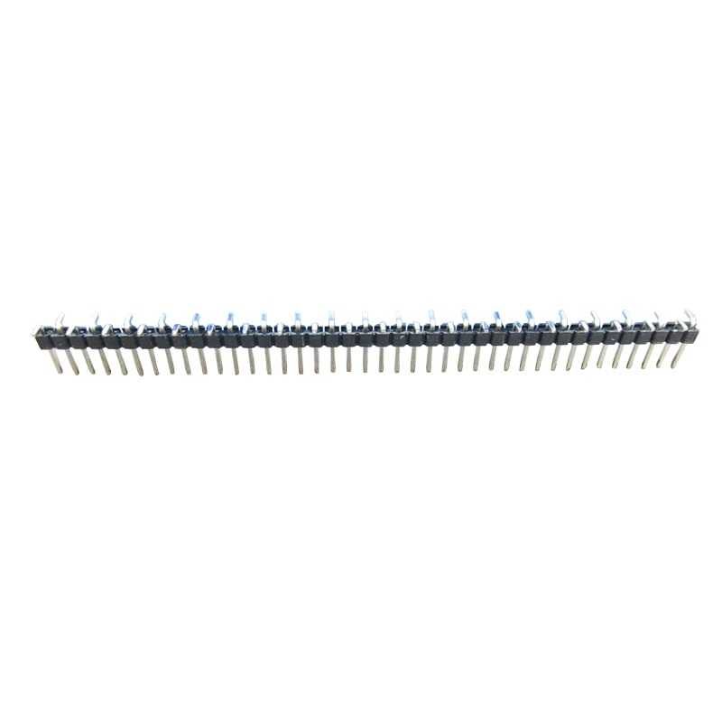 2.54mm 1×40 Pin Male Single Row SMT Header Strip (Pack of 5)
