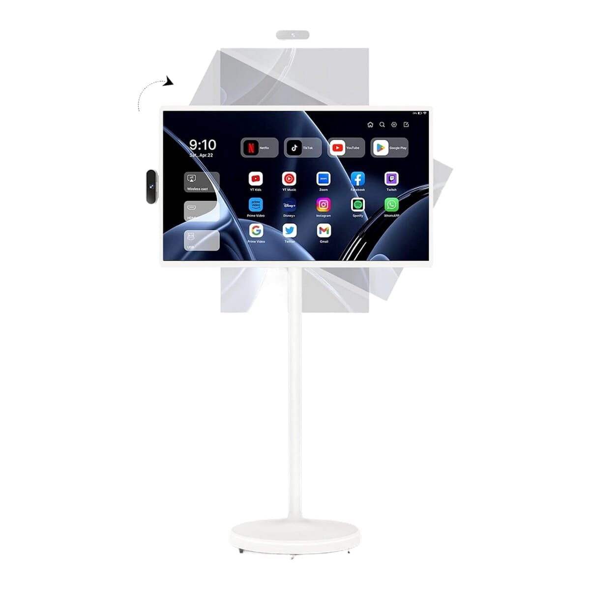 32" StandByMe Smart TV 2K IPS Incell Touch, Android 12, USB Standby, WiFi.