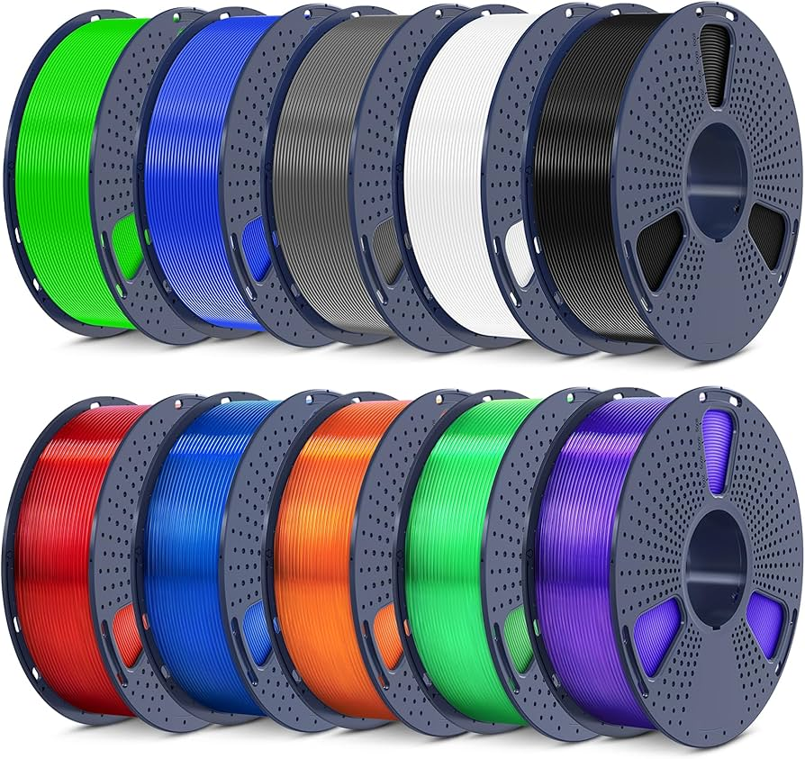3D Printer Filament PLA Transparent Flexible 1.75mm 1kg