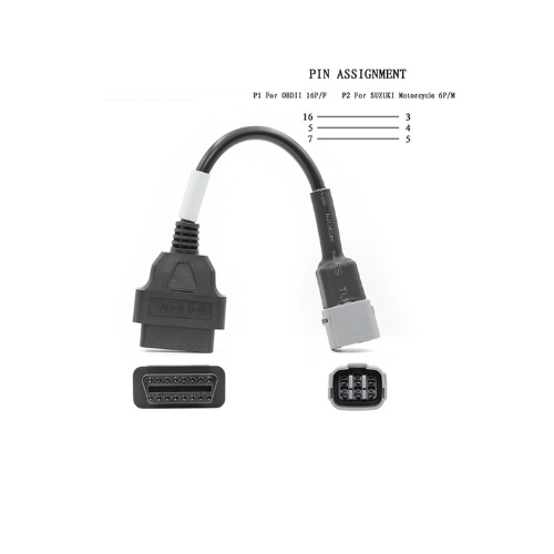 One Elm327 Obd Obd2 Bike Scanner Cable