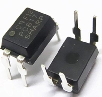 Optocoupler PC817 DIP IC for Electronic Power Circuit Isolation Relay Driving