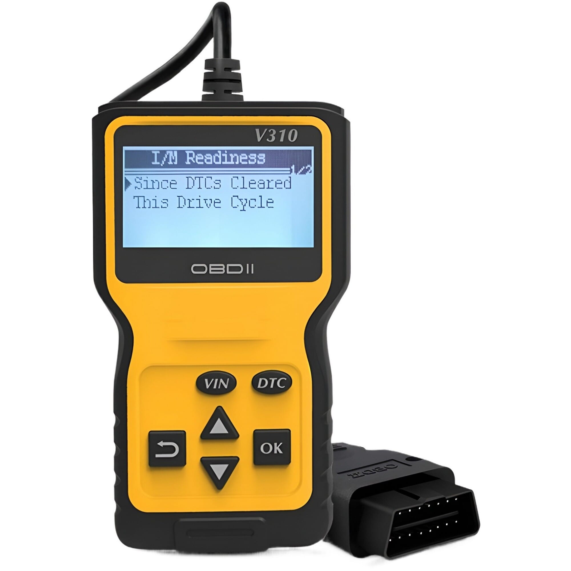 Riloer V310 OBD2 Scanner - Read & Clear Engine Fault Codes, OBD-II Support