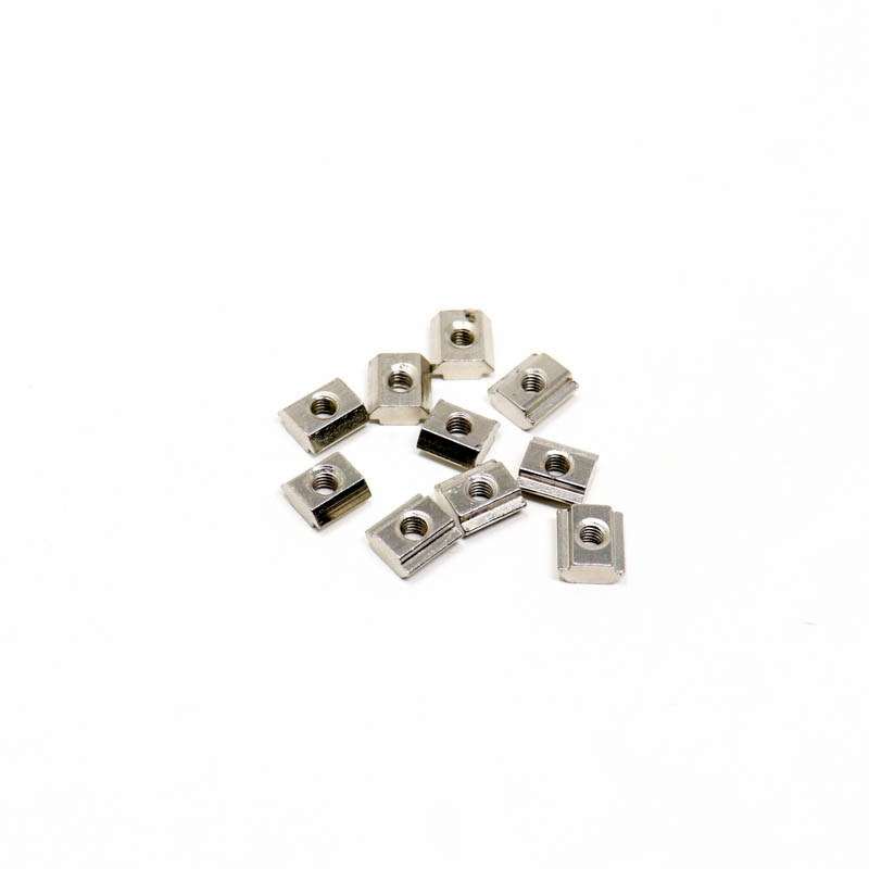 200pcs 2020 Series M5 T Nut And Black Screw Kit – Sliding