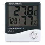 HTC-1 High Precision Large Screen Electronic Indoor Temperature, Humidity Thermometer with Clock Alarm 3 RoboNepal Buy in Nepal Hct-1 High Precision Large Screen Electronic Indoor Temperature, Humidity Thermometer With Clock Alarm RoboNepal.com Nepal Buy in Nepal