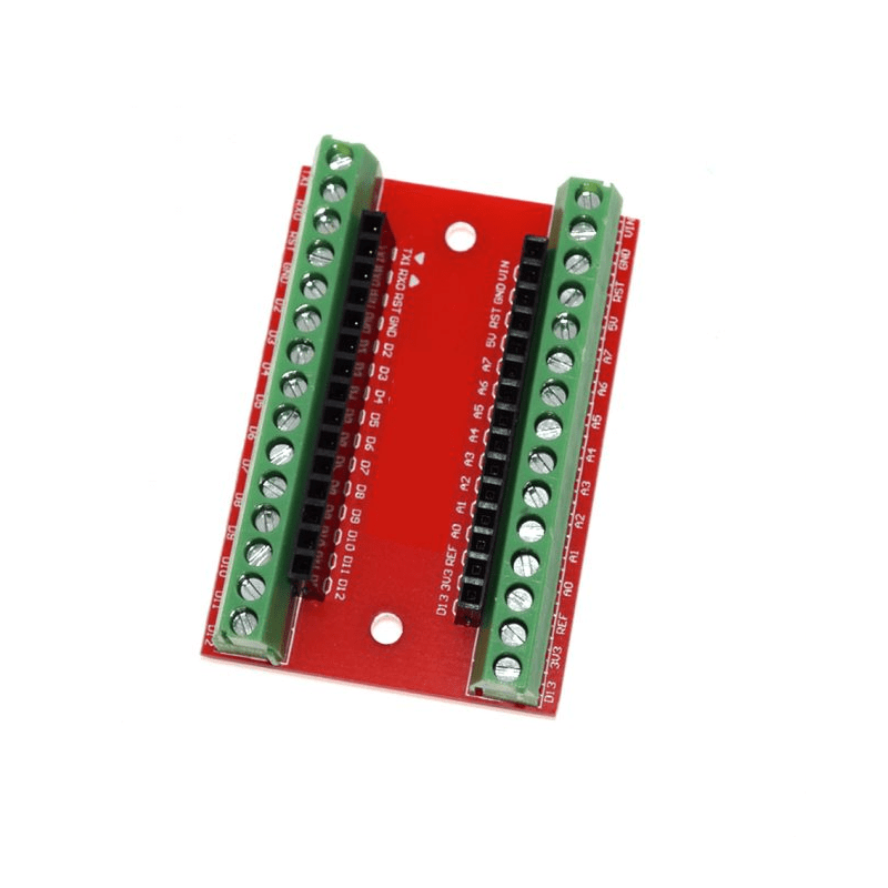 NANO IO Shield Expansion Board For Arduino Screw Terminals - Robo Nepal