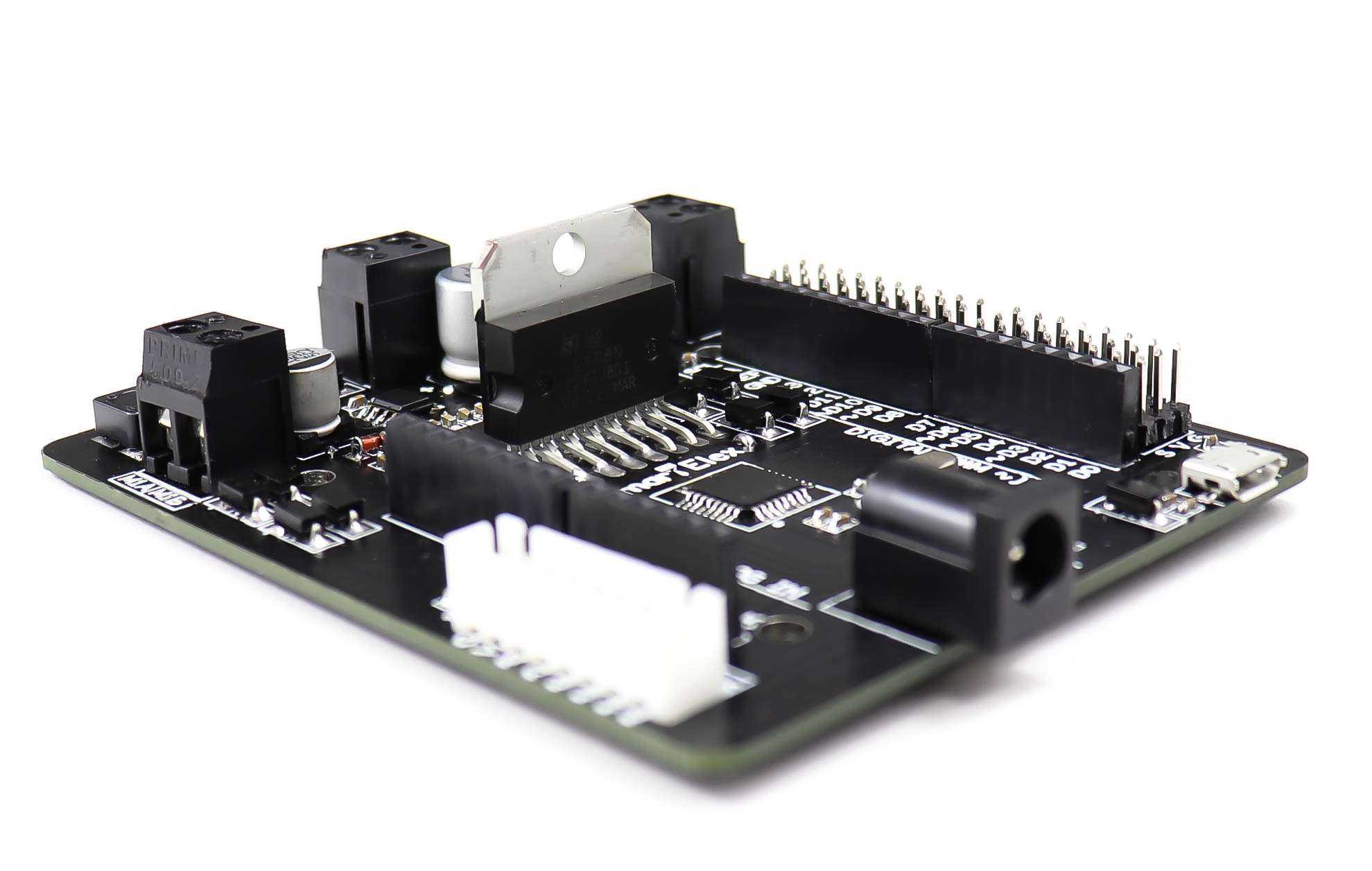 SmartElex L298N Motor Driver with Onboard Arduino Uno. - Robo Nepal